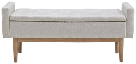 Briarson Storage Bench head on front view