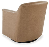 Bradney Swivel Accent Chair rear view