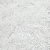Galice White Oversized Accent Ottoman fabric swatch