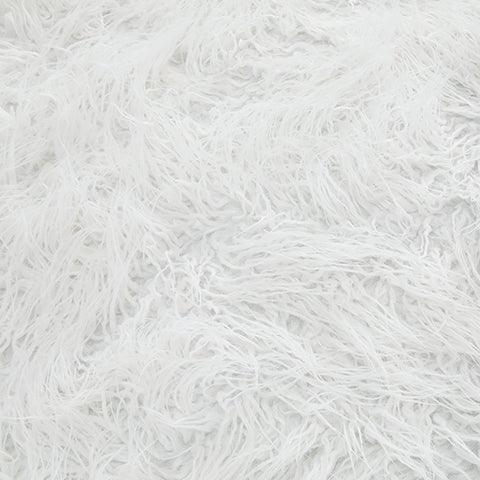 Galice White Oversized Accent Ottoman fabric swatch