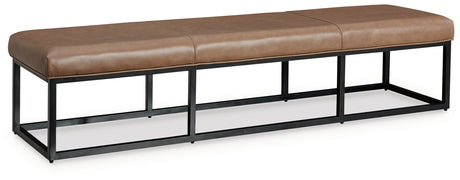 Joston Accent Bench angled side view