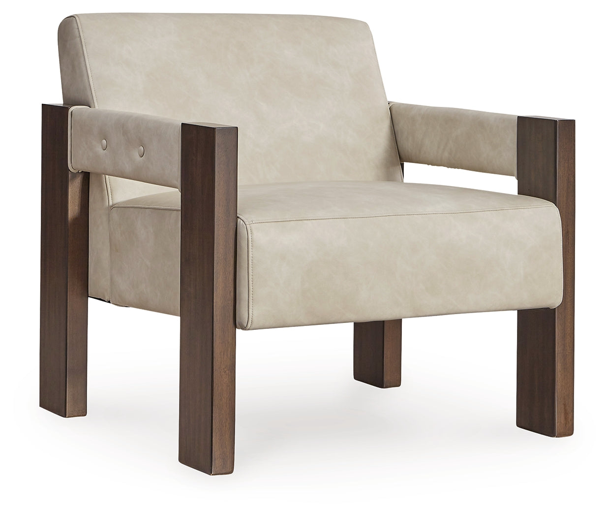 Adlanlock Bone Accent Chair head-on view
