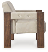 Adlanlock Bone Accent Chair back view