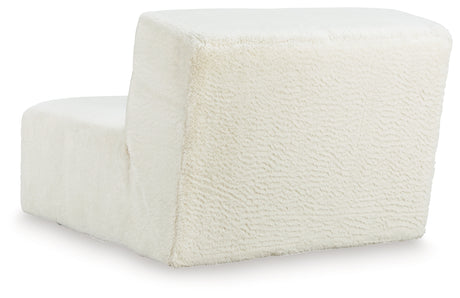 Brettner Ivory Accent Chair close-up detail