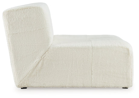 Brettner Ivory Accent Chair back view