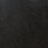Kierreys Midnight Leather Swivel Accent Chair leather swatch