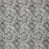 Kenbell Black and White Chevron Accent Chair front view