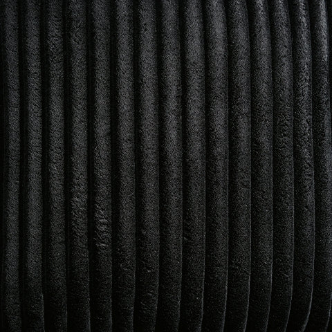 Gramwell fabric swatch in onyx striped pattern