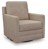 Freybourne swivel accent chair angled view