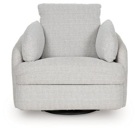 Front head-on view of Alainmont stone recliner
