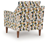 Close-up detail of Fenna Accent Chair upholstery
