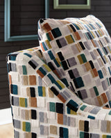 Detail of chair leg and fabric texture