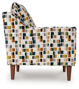 Back view of Fenna Multicolor Accent Chair