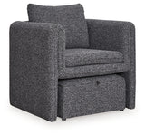 Vreni accent chair side angle