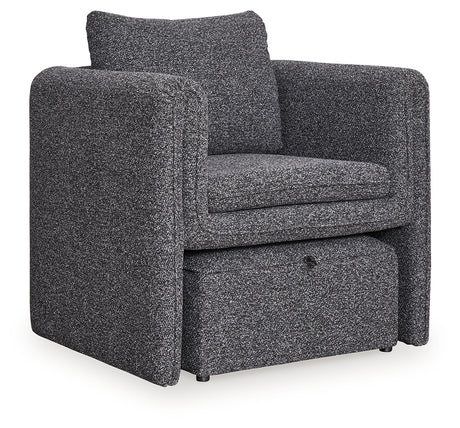 Vreni accent chair side angle