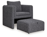 Vreni accent chair head-on view
