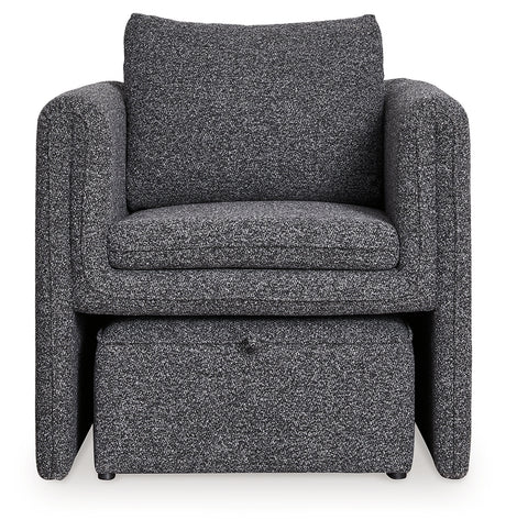 Vreni accent chair back view