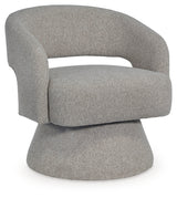 Nashkins Pebble Swivel Accent Chair