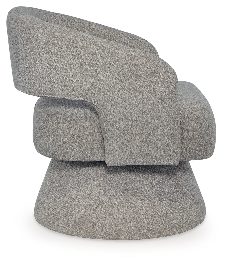 Nashkins Pebble Swivel Accent Chair