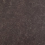 Bradett chair leather swatch sample in dark brown