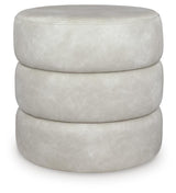 Ummi Bone Swivel Accent Ottoman view 2