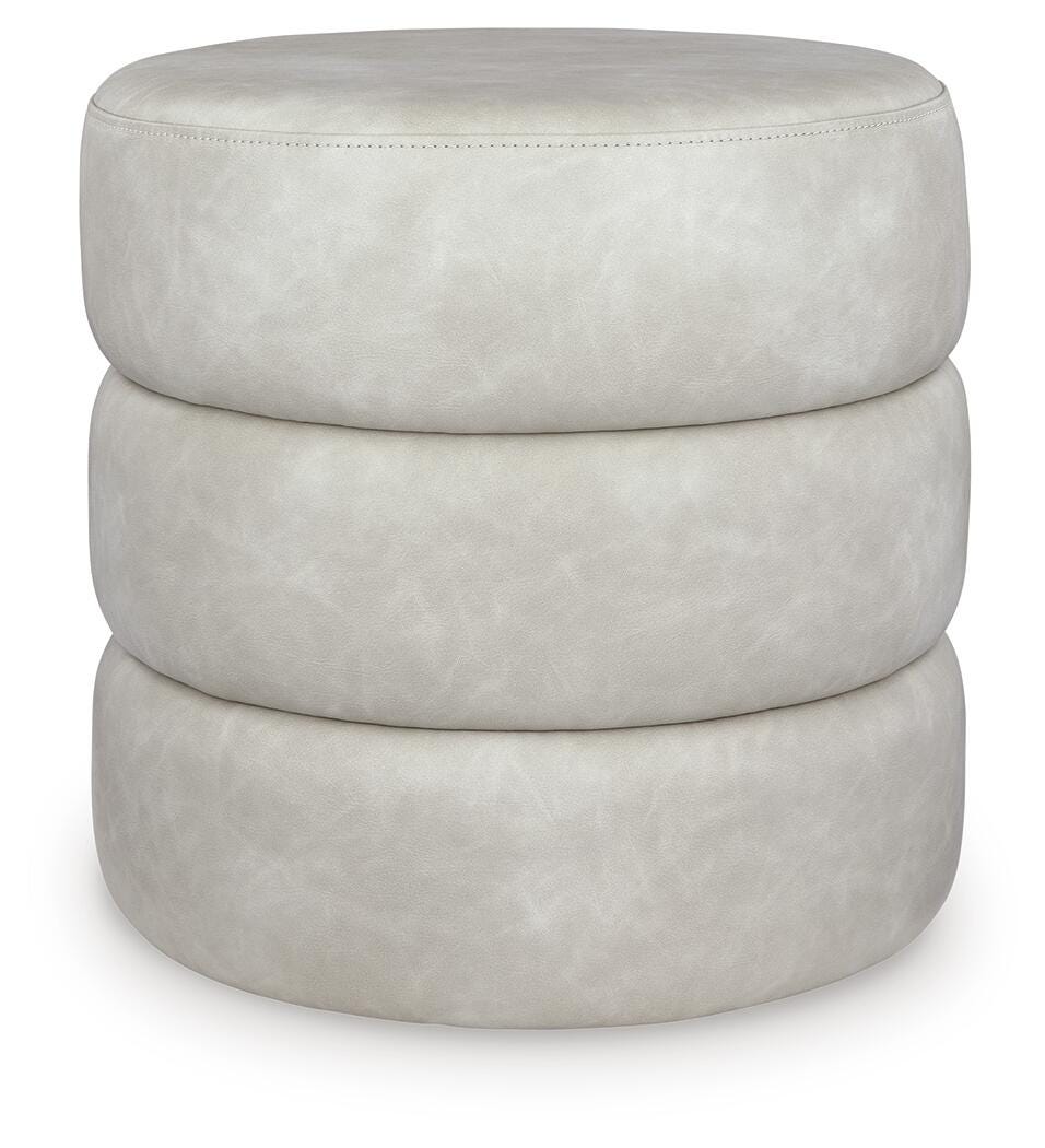 Ummi Bone Swivel Accent Ottoman view 2