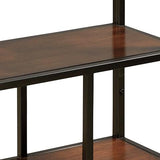 Frankwell Bookcase shelves with angled design