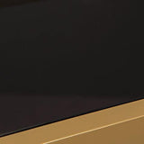 Frankwell bookcase highlighting finish details