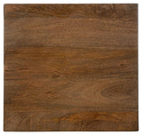 Trailbend accent table close-up of wood grain finish