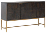 Elinmore Accent Cabinet head-on front view