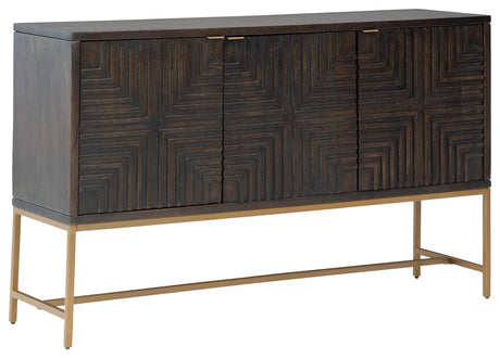 Elinmore Accent Cabinet head-on front view