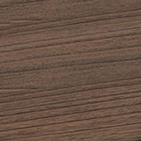 Close-up showing bronze-tone metal frame finish of Galtbury bookcase