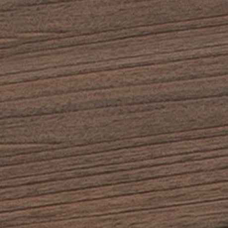 Close-up showing bronze-tone metal frame finish of Galtbury bookcase