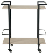 Waylowe Bar Cart front head-on view