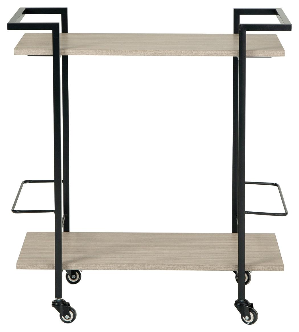 Waylowe Bar Cart front head-on view
