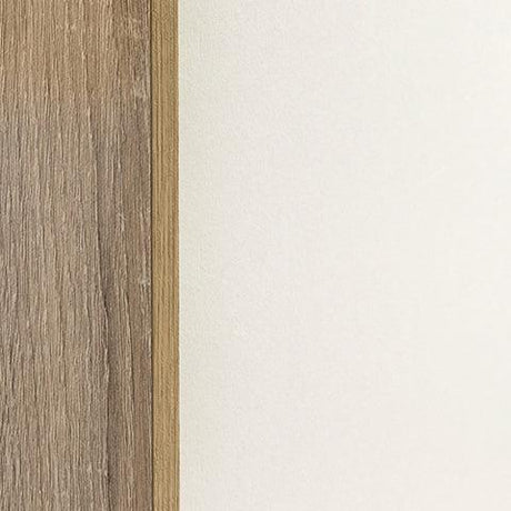 Close-up of Orinfield Accent Cabinet finish and door pulls