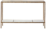 Ryandale Console Sofa Table head-on front view