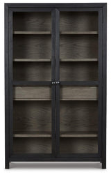Lenston Accent Cabinet head-on view with closed doors