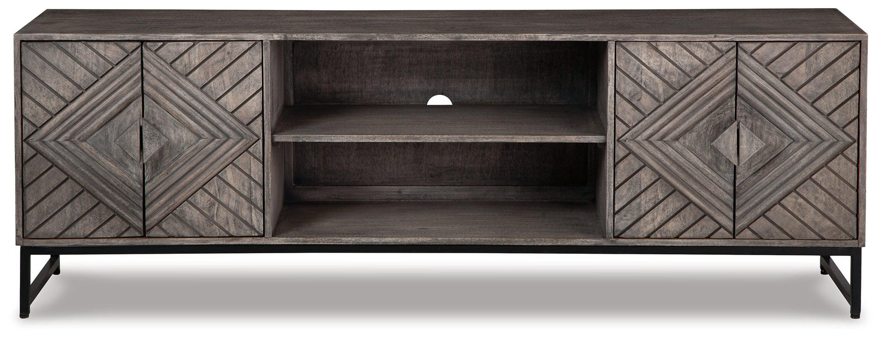 Treybrook Accent Cabinet head-on front view