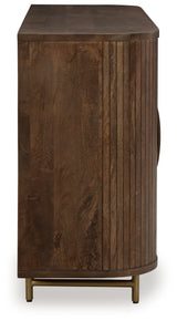 Amickly Accent Cabinet side view