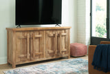Dresor Accent Cabinet with TV on top