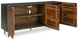 Darrey Accent Cabinet head-on front view