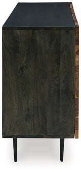 Darrey Accent Cabinet with TV electronics inside