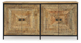 Camney accent cabinet head on closed front