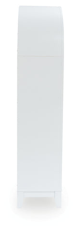 Dagandale accent cabinet side view
