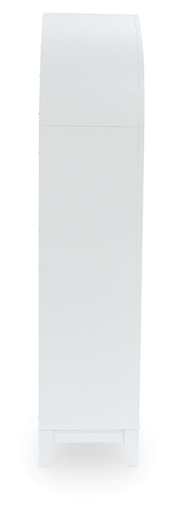 Dagandale accent cabinet side view