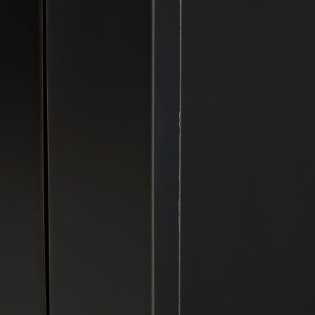 Close up of finish details on Dagandale Accent Cabinet