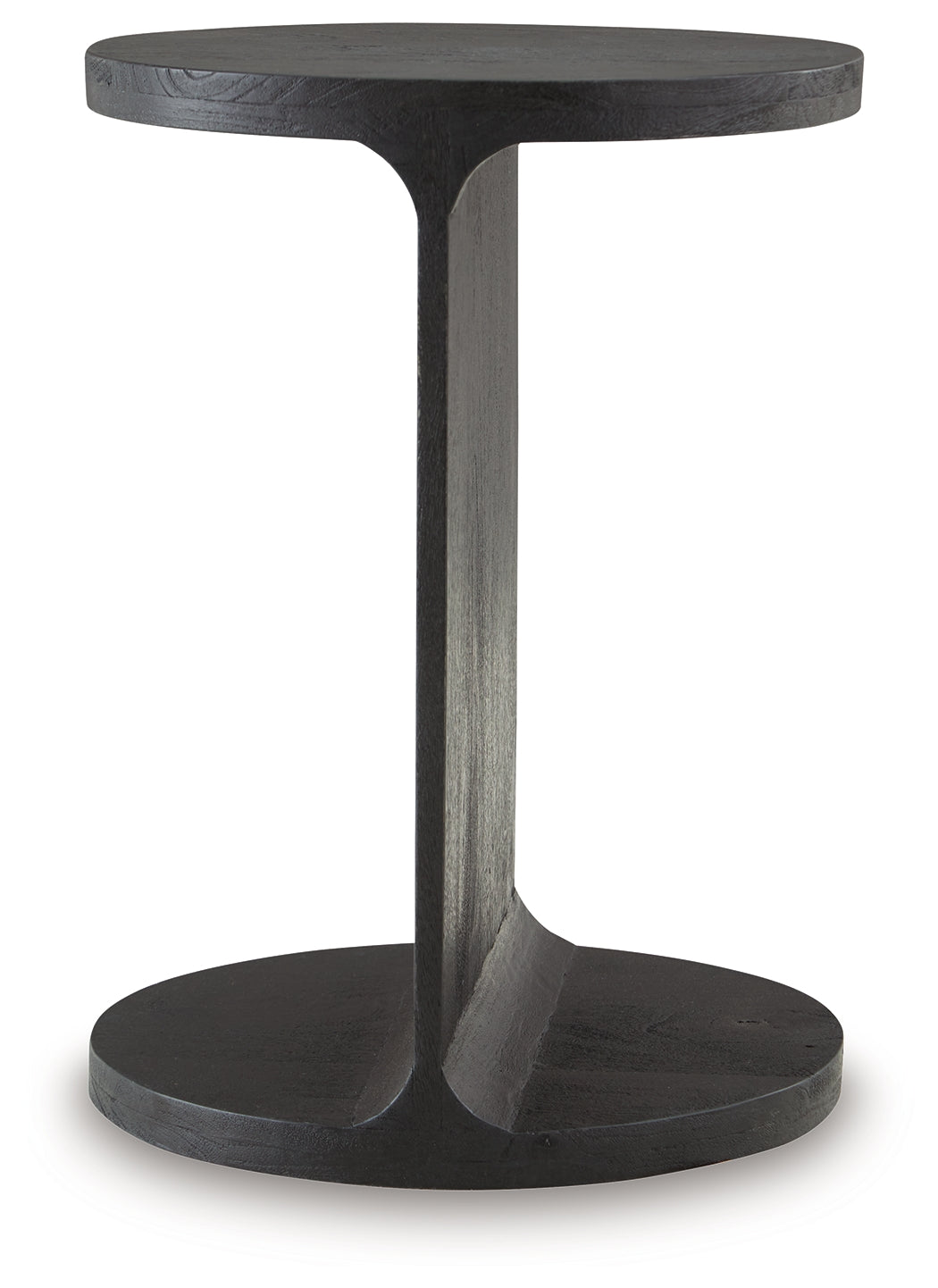 Adderley Black Accent Table side profile