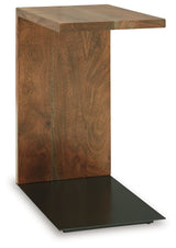 Wimshaw Accent Table angled side view