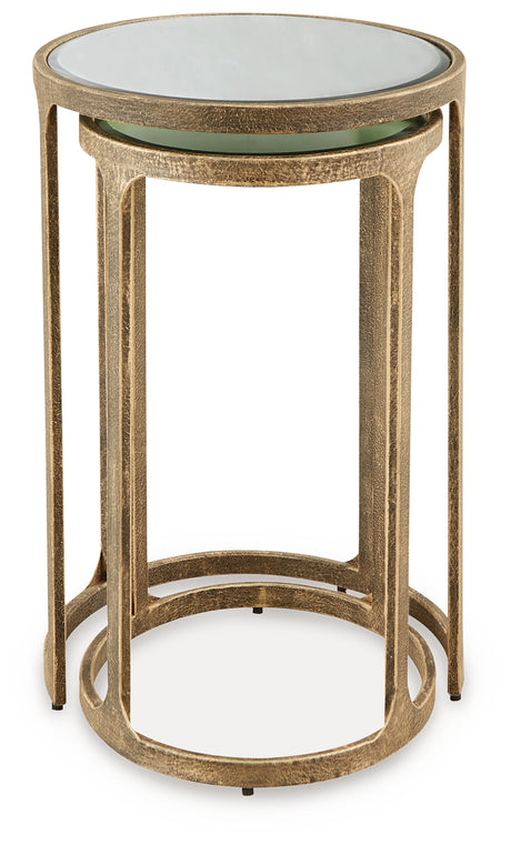 Irmaleigh accent tables head-on nested view